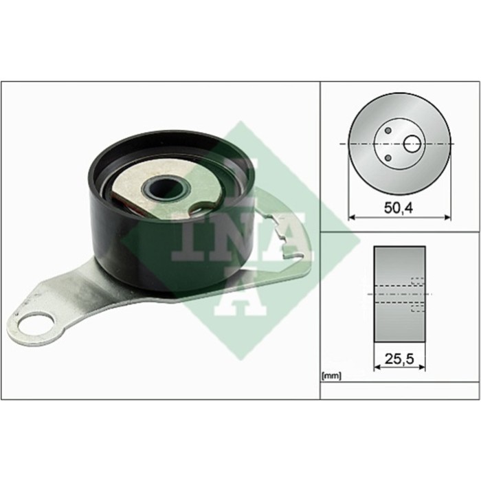 Ролик натяжной ремня ГРМ INA 531027230
