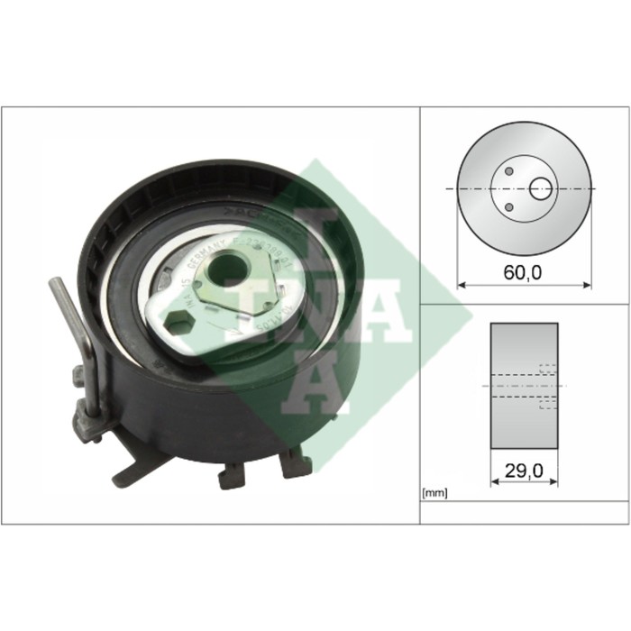 Ролик натяжной ремня ГРМ INA 531040410