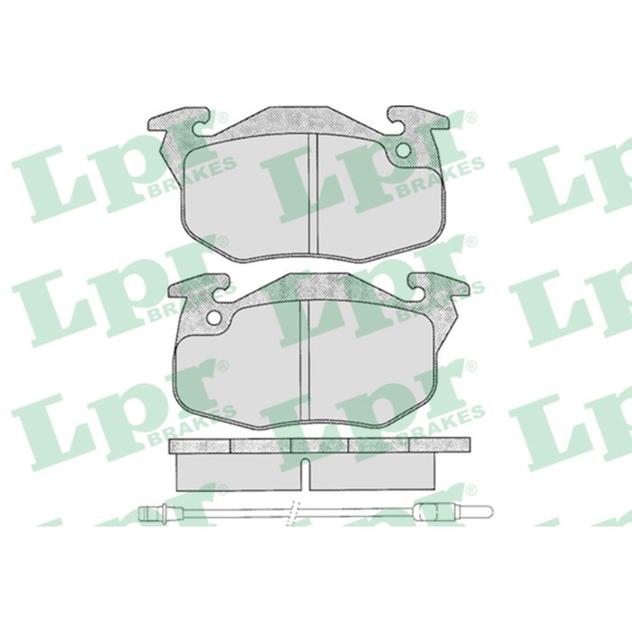 Колодки тормозные дисковые LPR 05P271