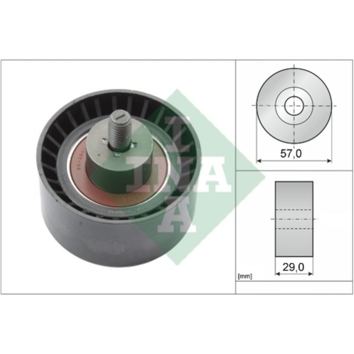Ролик промежуточный ремня INA 532012010