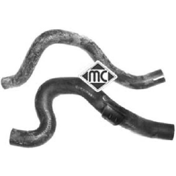 Патрубок радиатора METALCAUCHO 08921