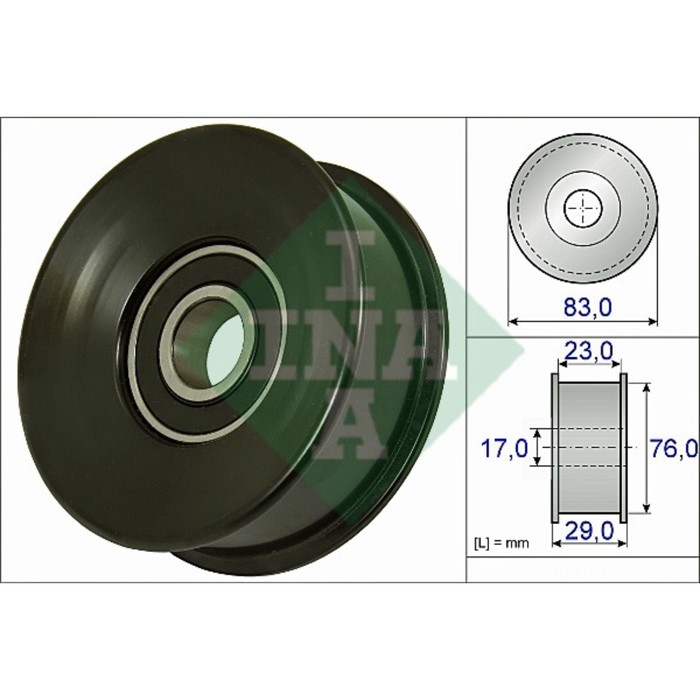 Ролик приводного ремня INA 532073010