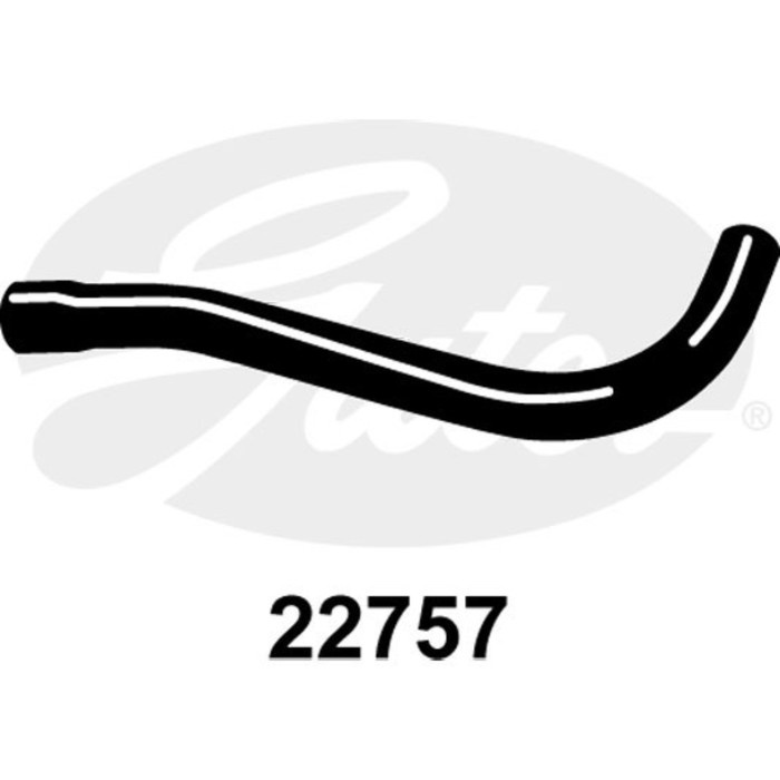 Патрубок системы охлаждения  Gates 22757