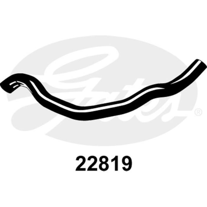Патрубок системы охлаждения  Gates 22819