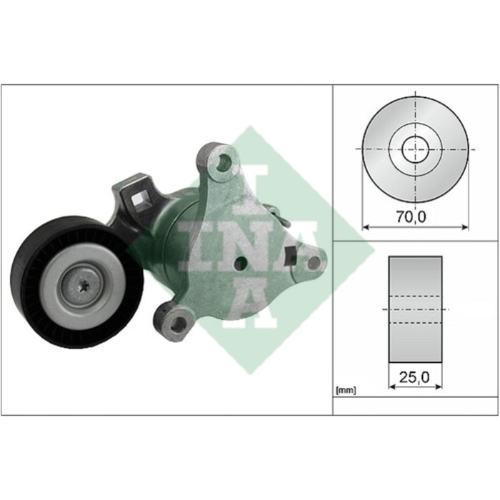 Ролик приводного ремня INA 534036210