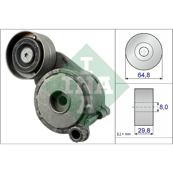Ролик приводного ремня INA 534050610