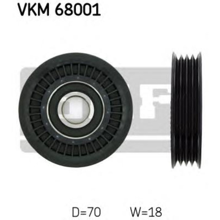 Ролик натяжной ремня  SKF VKM68001