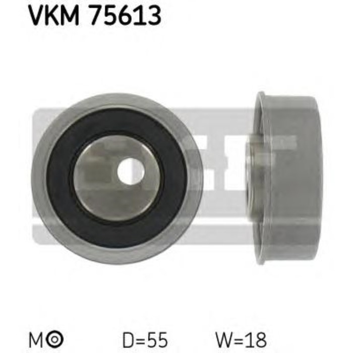 Ролик натяжной ремня ГРМ SKF VKM75613