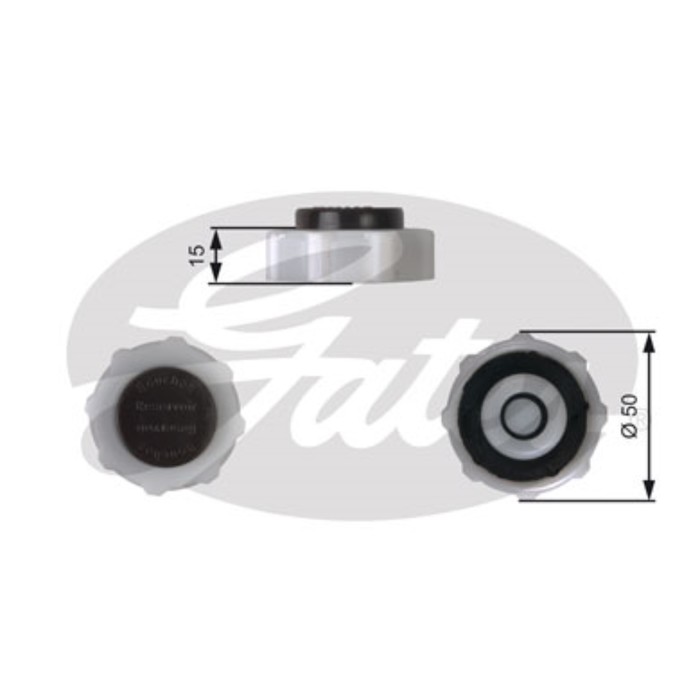 Крышка радиатора Gates RC222