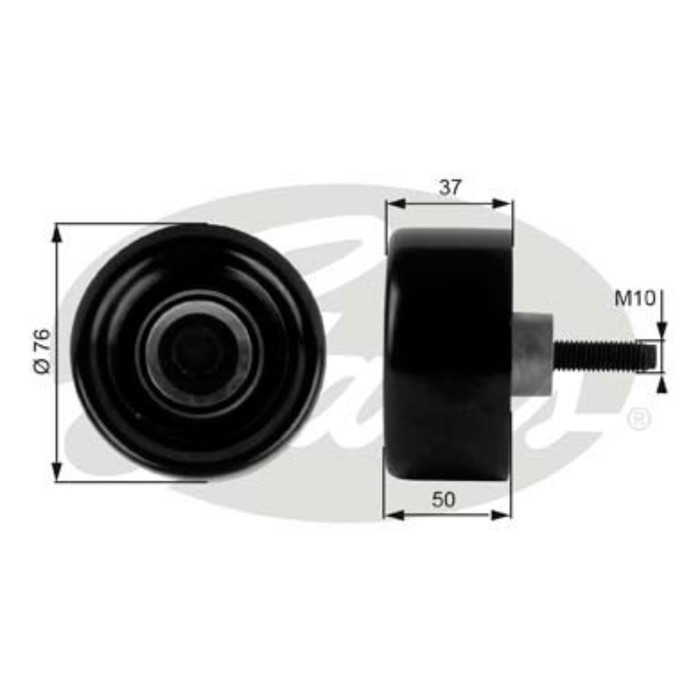 Ролик приводного ремня Gates T36186