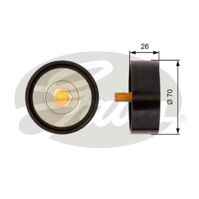 Ролик приводного ремня Gates T36307