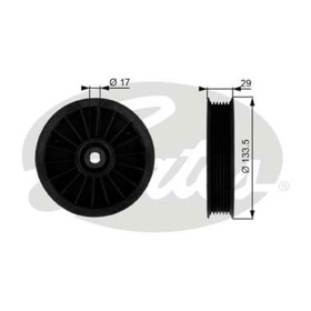 

Ролик приводного ремня Gates T38034