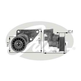 

Ролик приводного ремня Gates T38158