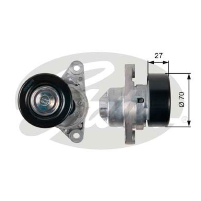 Ролик приводного ремня Gates T38273