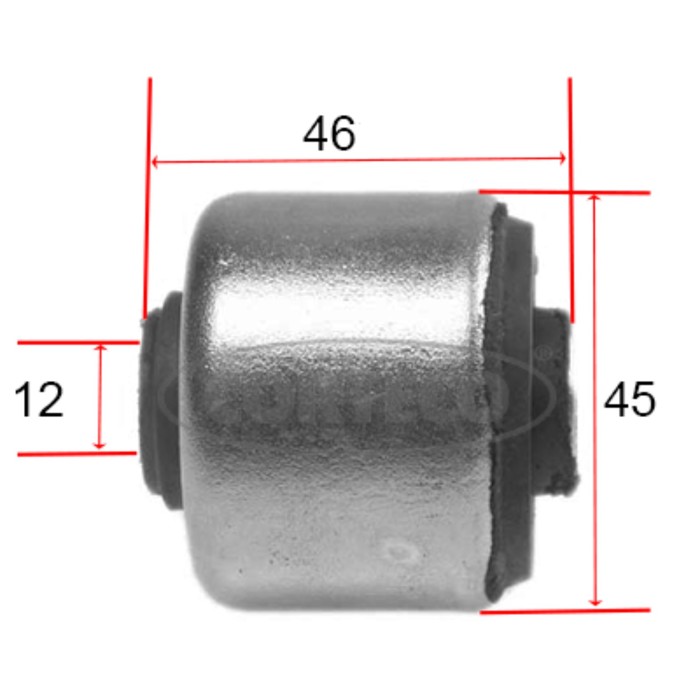 Рычаг подвески Corteco 21652448