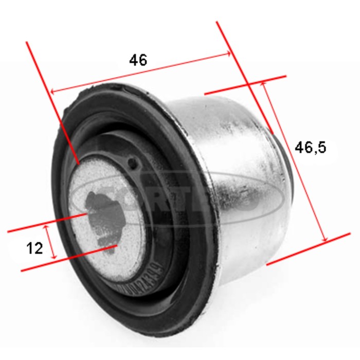 Рычаг подвески Corteco 21652476