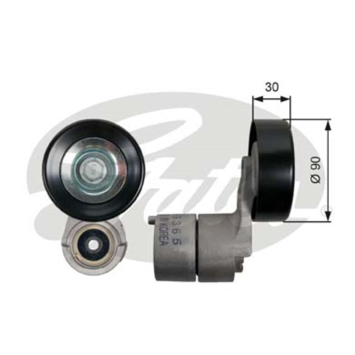 Ролик приводного ремня Gates T39150