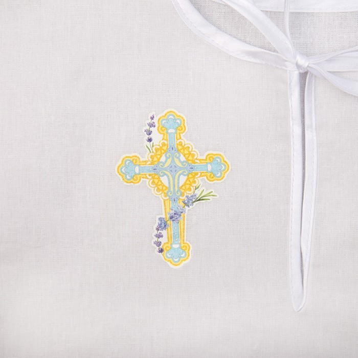 Комплект крестильный для мальчика (рубашка, брюки), р. 86-92 (28), 1,5-2 года,100% хлопок, бязь