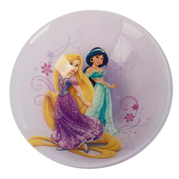 Миска 500 мл "Принцессы. Рапунцель и Жасмин", 16 см