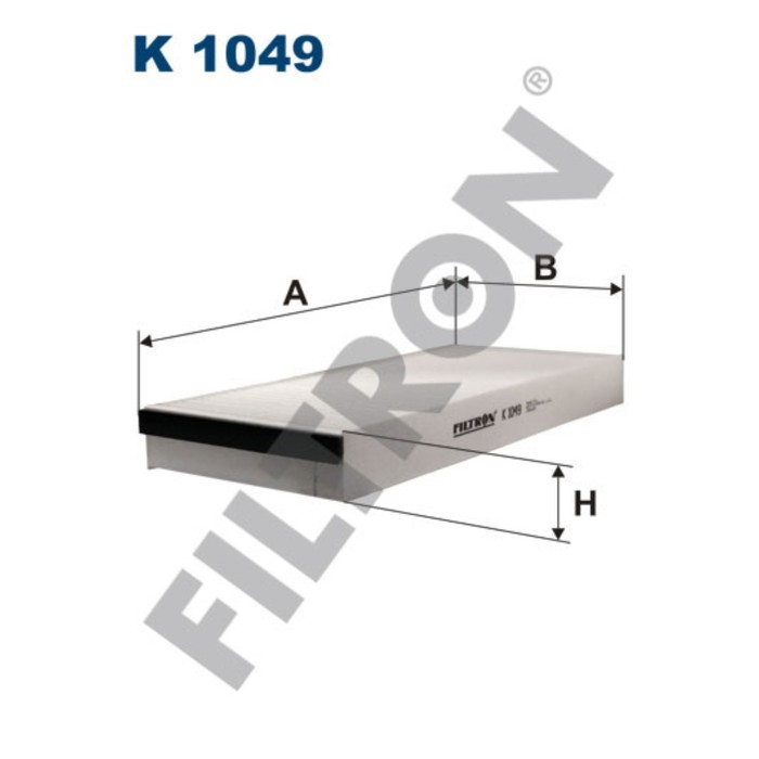 Фильтр салонный FILTRON K1049
