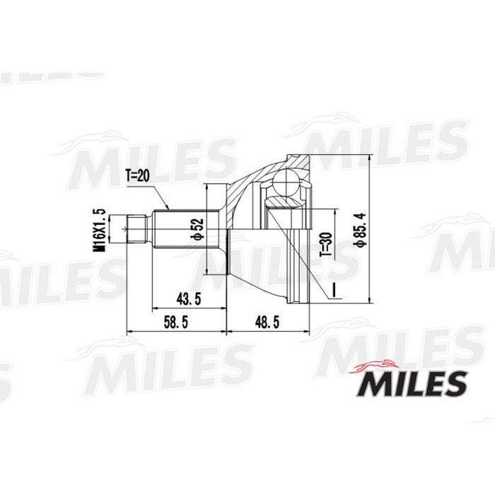 Шрус MILES GA20413