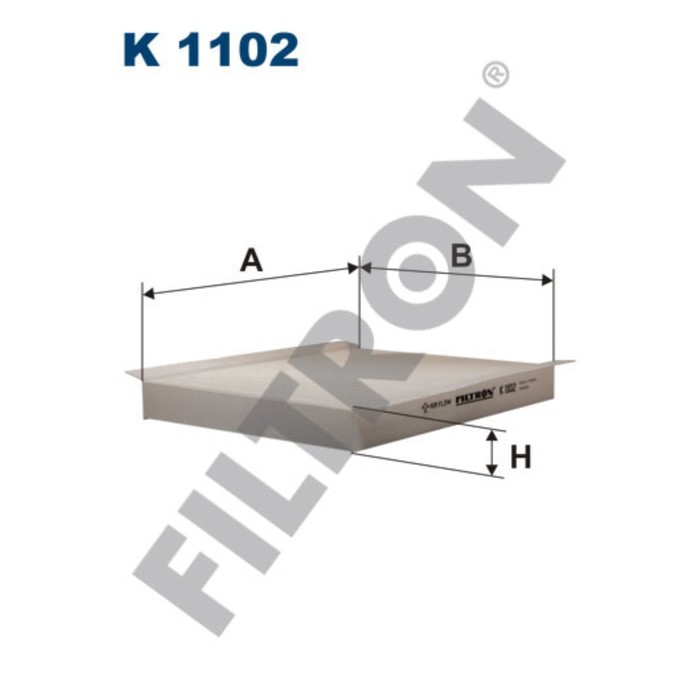 Фильтр салонный FILTRON K1102