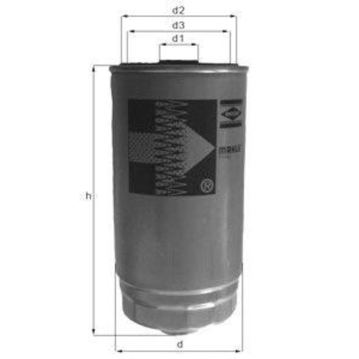 Фильтр топливный KNECHT KC199