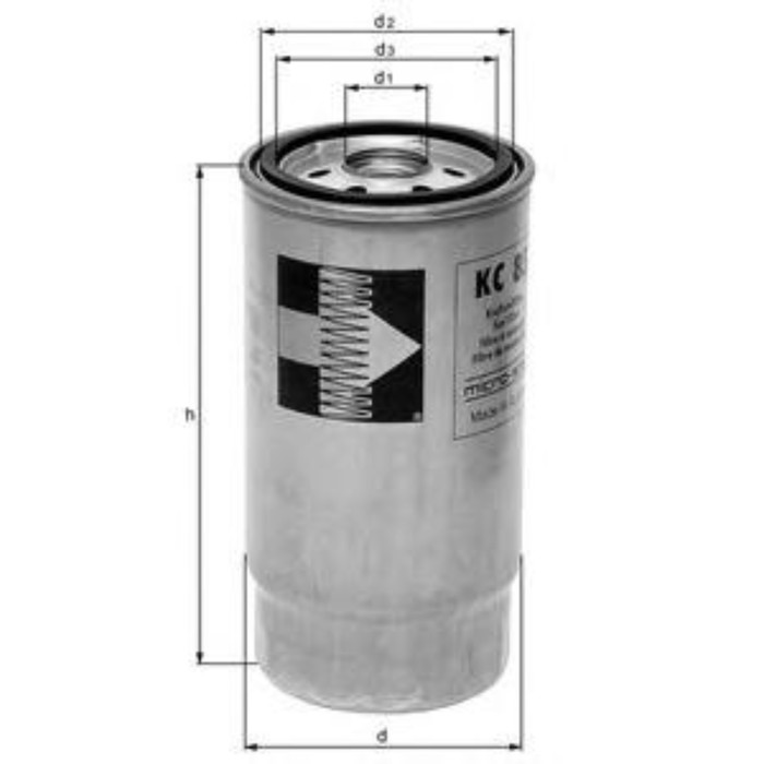 Фильтр топливный KNECHT KC6