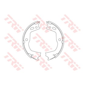 

Колодки тормозные барабанные TRW GS8803