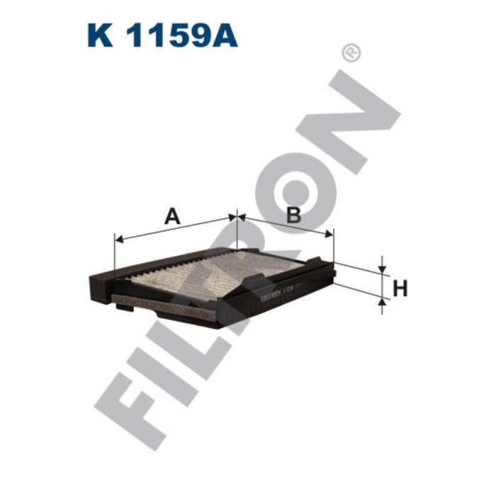 Фильтр салонный FILTRON K1159A