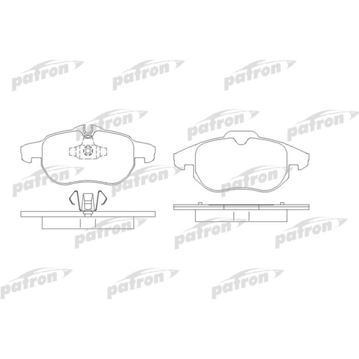 Колодки тормозные Patron PBP1520