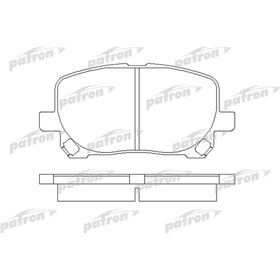 

Колодки тормозные Patron PBP1529
