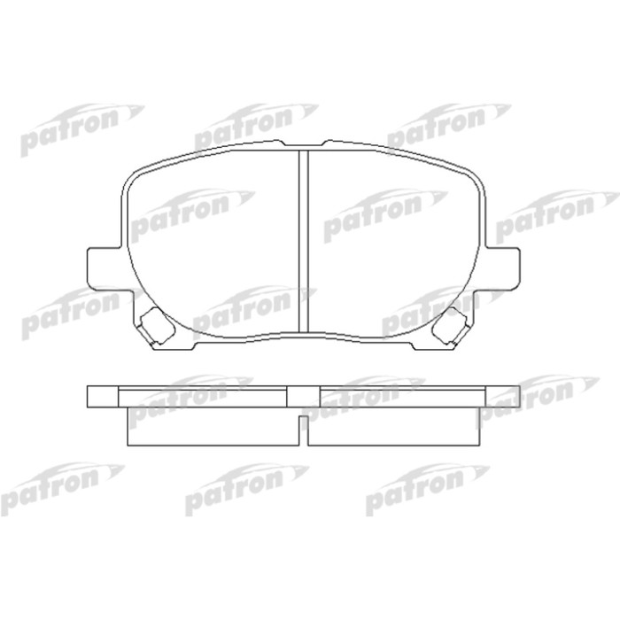 Колодки тормозные Patron PBP1529