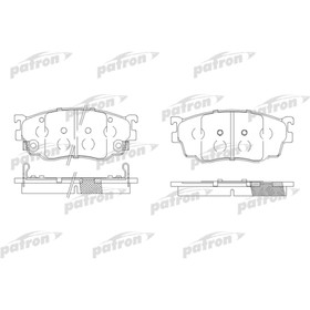 

Колодки тормозные Patron PBP1557