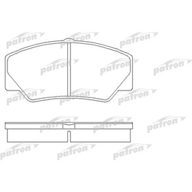 

Колодки тормозные Patron PBP450