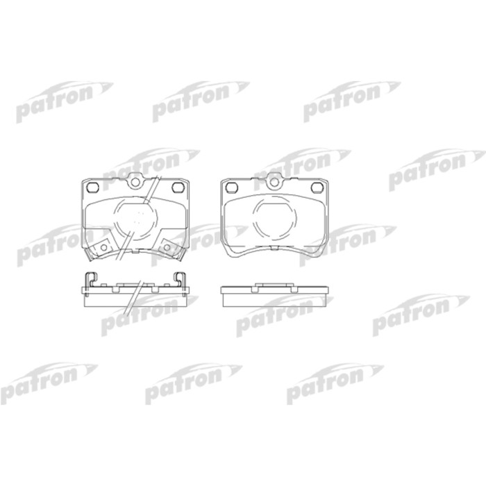 Колодки тормозные Patron PBP597