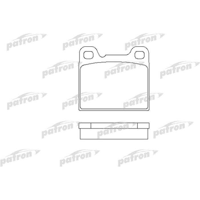 Колодки тормозные Patron PBP704