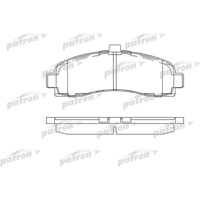 Колодки тормозные Patron PBP859