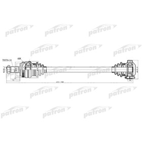 

Полуось Patron PDS0236