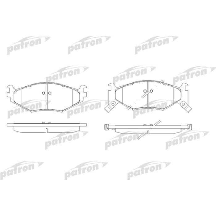 Колодки тормозные Patron PBP977