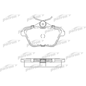 

Колодки тормозные Patron PBP995