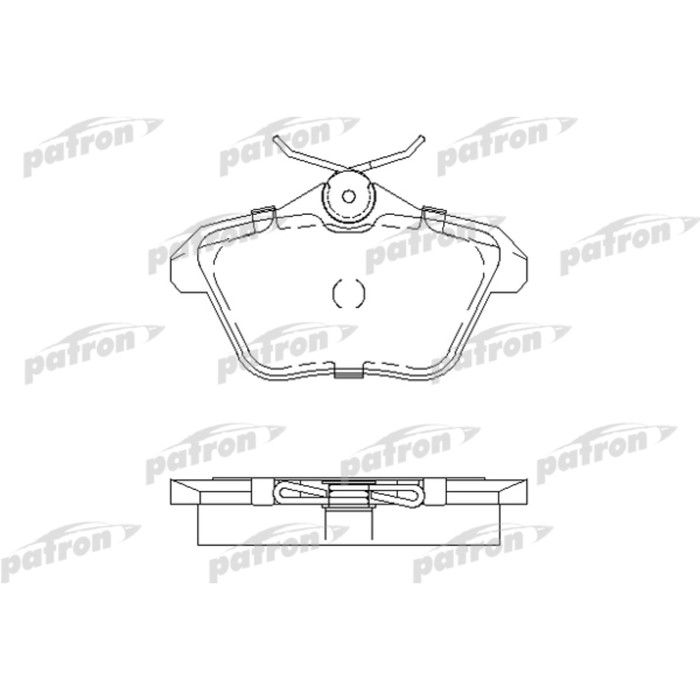 Колодки тормозные Patron PBP995