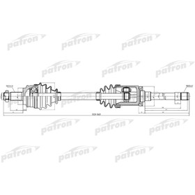 

Полуось Patron PDS0380