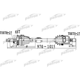 

Полуось Patron PDS0506