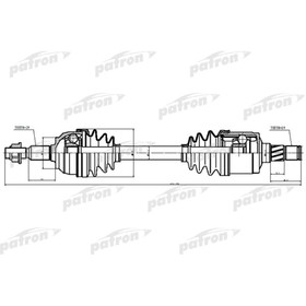 

Полуось Patron PDS0621