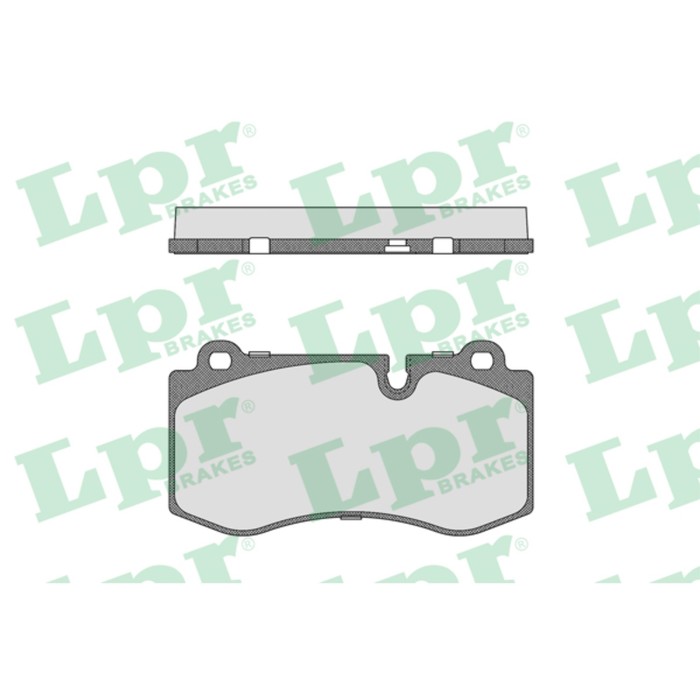 Колодки тормозные дисковые LPR 05P1506