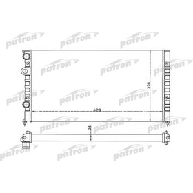 

Радиатор системы охлаждения Patron PRS3370