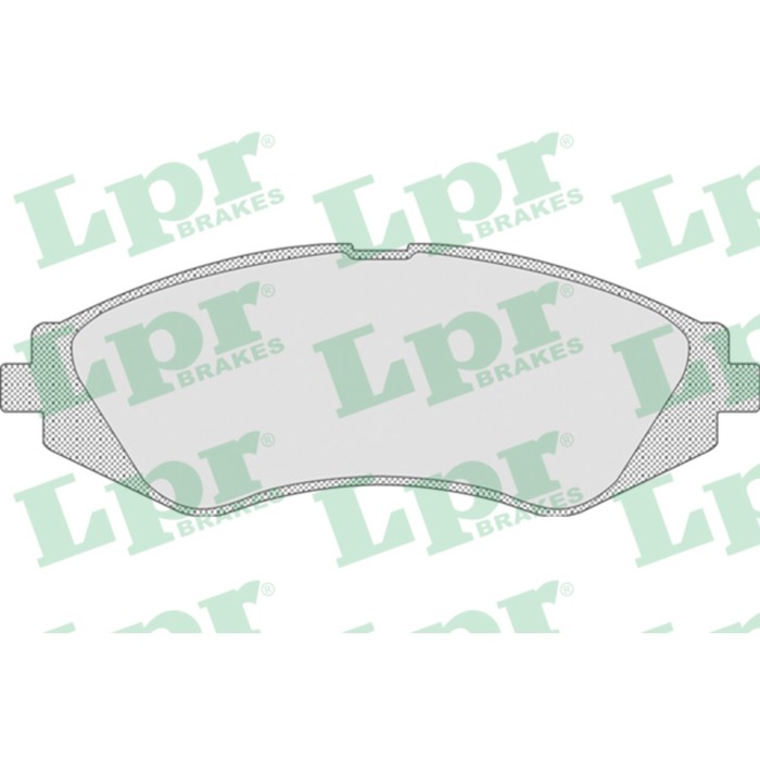 Колодки тормозные дисковые LPR 05P710