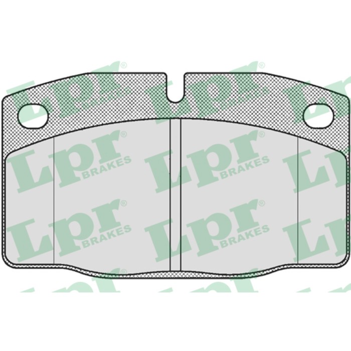 Колодки тормозные дисковые LPR 05P190