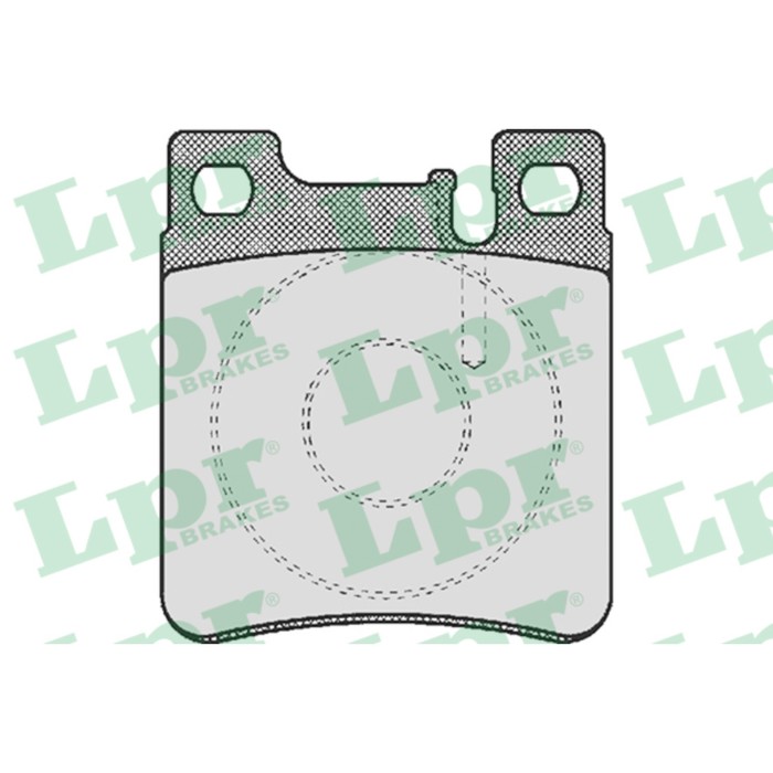 Колодки тормозные дисковые LPR 05P477